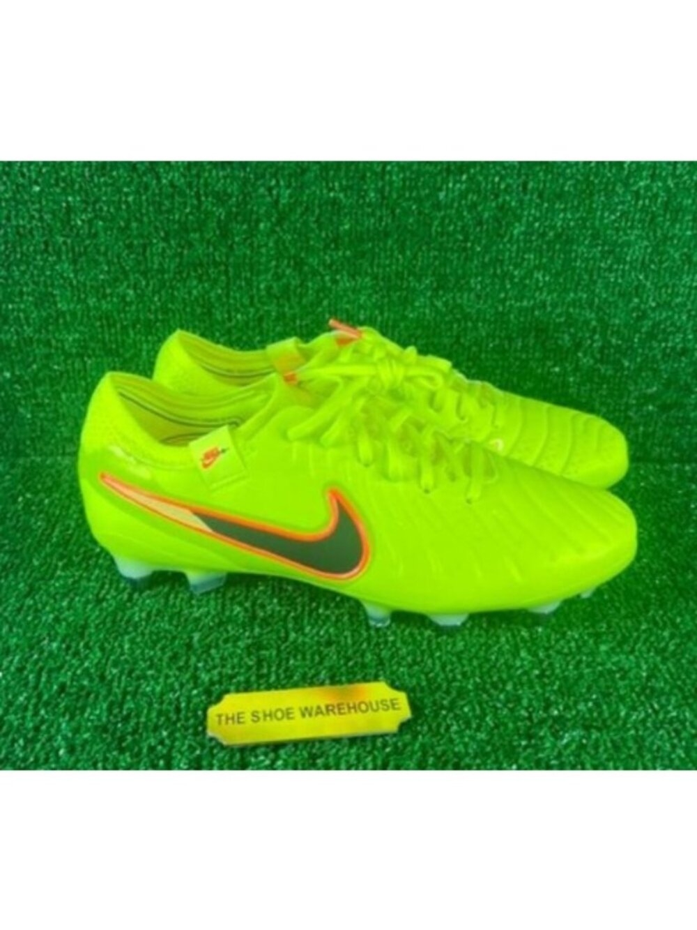 Men's Nike Tiempo Legend 10 Elite SG Volt PE Soccer Cleats IM0458-701 Size 6.5